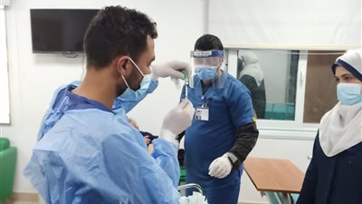 بدء تلقي أهالي كفر الشيخ لقاح 