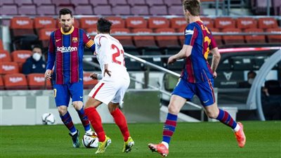 كأس إسبانيا.. الوقت الإضافي يحسم مباراة برشلونة وإشبيلية