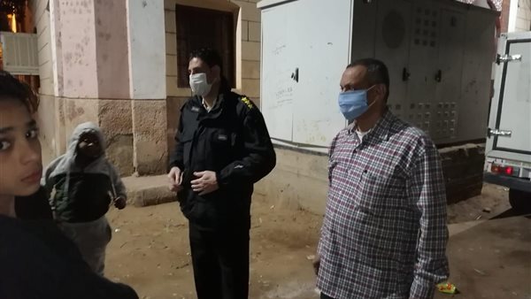 فض تجمع عشوائي لباعة جائلين