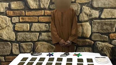 ضبط عامل وبحوزته 16 طربة حشيش وأسلحة خرطوش بأسيوط 