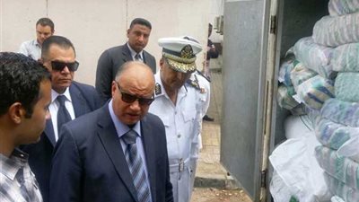 ضبط 2 طن أعلاف حيوانية مجهولة وغير صالحة داخل مدشة بالغربية 