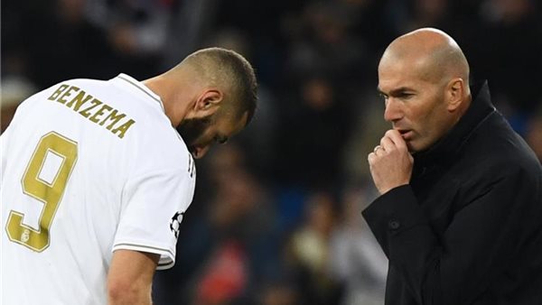 زيدان وبنزيما