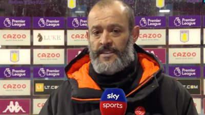 مدرب وولفرهامبتون بعد التعادل أمام أستون فيلا: نحاول الارتقاء بالأداء في كل لقاء