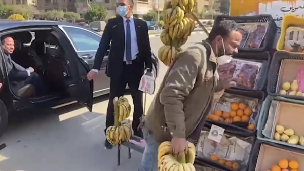 لقاء السيسي ببائع