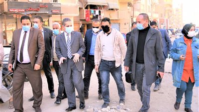 محافظ الغربية يتفقد عددًا من مشروعات التطوير بالمحلة وطنطا