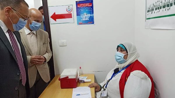 جانب من التطعيم