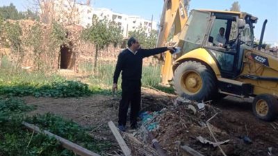 إزالة فورية لـ8 حالات تعدٍّ على الأراضي الزراعية خلال أسبوع بالمنوفية (صور) 