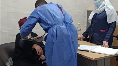 محافظ كفر الشيخ: مستشفى قلين يشهد تزايد المقبلين لتلقي لقاح كورونا (صور) 