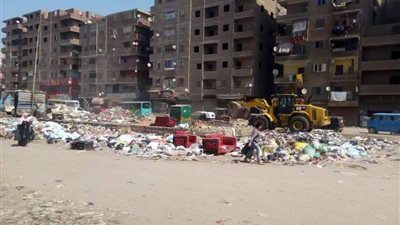 منعًا لانتشار الأمراض.. رفع 200 طن قمامة ومخلفات بشبرا الخيمة (صور) 