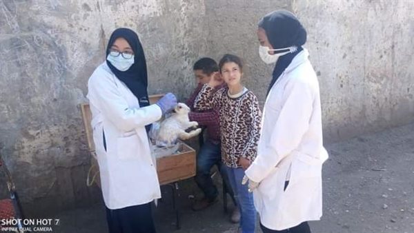 جانب من التطعيم