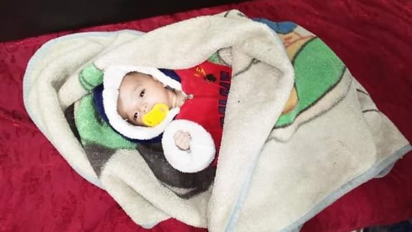 العثور على طفل