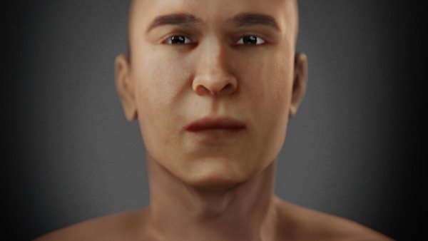 وجه المومياء الغامضة