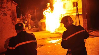 بسبب انفجار أنبوبة بوتاجاز.. نشوب حريق بمنزل في قرية بهجورة بقنا 