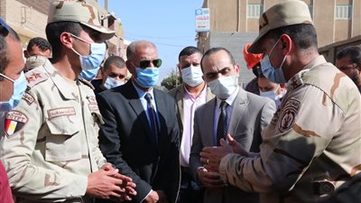 نائب محافظ سوهاج يتابع تنفيذ مشروعات المبادرة الرئاسية لتطوير الريف المصري بدار السلام