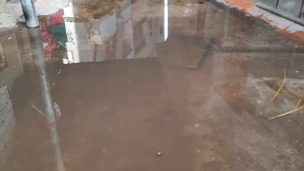 غرق قرية بدمياط