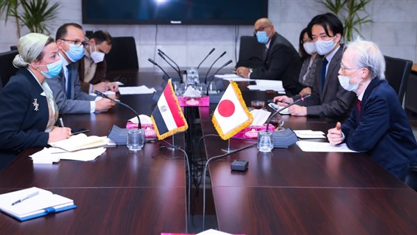 وزيرة البيئة تلتقى