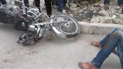 إصابة شخصين في حادث تصادم دراجة نارية بالمنيا 