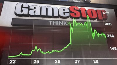 قفز 40% مرة واحدة.. تذبذب كبير في سهم GameStop اليوم