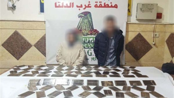 المتهمين والمضوبطات