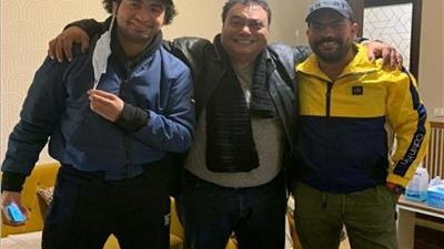 علي ربيع يواصل تصوير مسلسل 