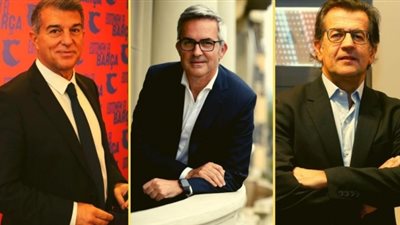 الثلاثي المرشح على رئاسة برشلونة يدلون بأصواتهم في الانتخابات (صور)