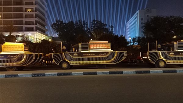 بروفة نقل المومياوات