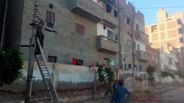 انهيار شرفة منزل