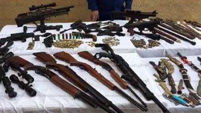 تنفيذ 80 ألف حكم قضائي وضبط 180 قطعة سلاح خلال 24 ساعة