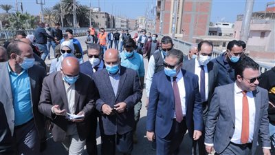 وزير النقل يتفقد أعمال رفع كفاءة عدد من الطرق بالقليوبية والمنوفية