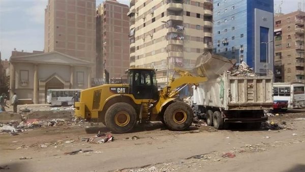 رفع القمامة في الفيوم