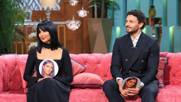 حسام غالي وزوجته