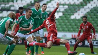 بايرن ميونخ يتغلب على فيردر بريمن بثلاثية في الدوري الألماني 