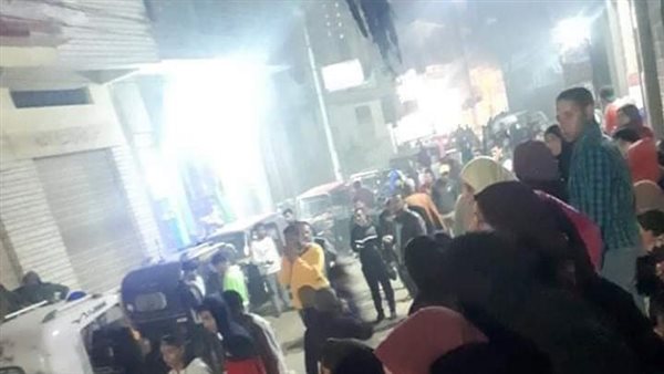 حريق في المحلة