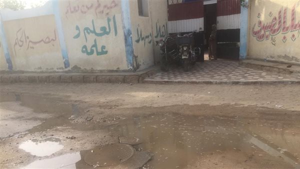 انفجار ماسورة مياه