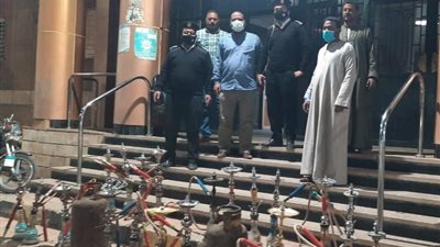 لمواجهة كورونا.. ضبط 27 شيشة وتحرير 42 محضرًا في حملة مكبرة بالأقصر