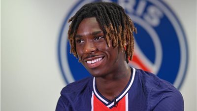 مويس كين يعود لتدريبات باريس سان جيرمان بعد شفائه من كورونا