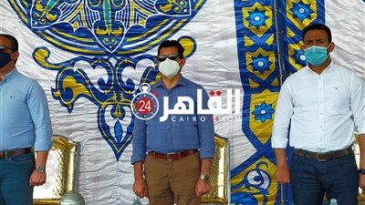 فتيات الكشافة بالفيوم يستقبلن وزير الشباب والرياضة بالزغاريد والأغاني الوطنية (صور وفيديو)