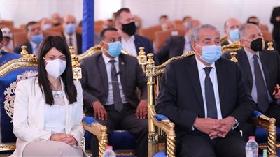 وزيرا التموين والتعاون الدولي ومحافظ الجيزة يفتتحون المركز الإقليمي لتكنولوجيا تخزين الحبوب بالقناطر (صور)