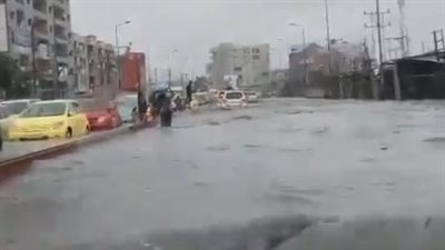 أمطار غزيرة تضرب الكونغو قبل مواجهة الأهلي وفيتا كلوب (صور)