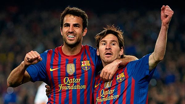 فابريجاس وميسي 