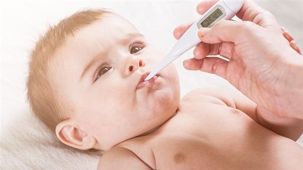 درجة حرارة الطفل
