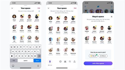 لمنافسة كلوب هاوس.. تويتر تطلق خدمة غرف الشات الصوتية