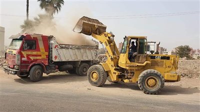 منعًا لانتشار الأوبئة.. رفع 272 طن قمامة ومخلفات بشبرا الخيمة (صور)