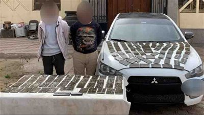 القبض على شخصين وبحوزتهما 120 طربة حشيش بالشرقية