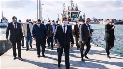 23089 طنًّا حركة الصادر من البضائع العامة في ميناء دمياط خلال 24 ساعة