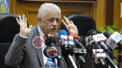 وزير التعليم عن سؤال 
