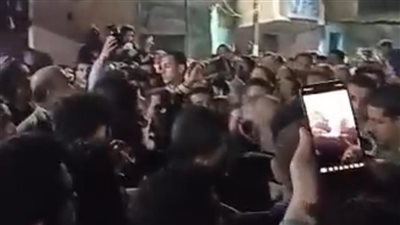 أهالي نجع حمادي بقنا يستقبلون أبنائهم من خريجي الشرطة بـ المزمار البلدي