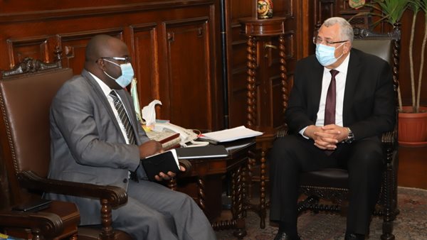 وزير الزراعة ونظيره