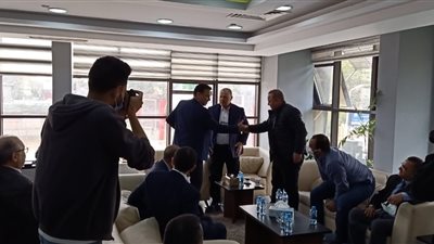 الجهاز الفني للمنتخب الأول والأوليمبي يحضران تكريم أبو ريدة باتحاد الكرة (صور)