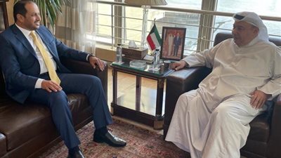 السفير الإماراتي يلتقي نظيريه الكويتي والعماني لبحث العلاقات الثنائية